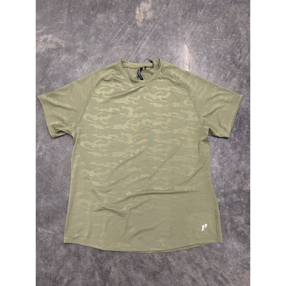 1st Phorm NWT Green Camo Logo Graphic T-shirt Men's XL Crewneck Athletic